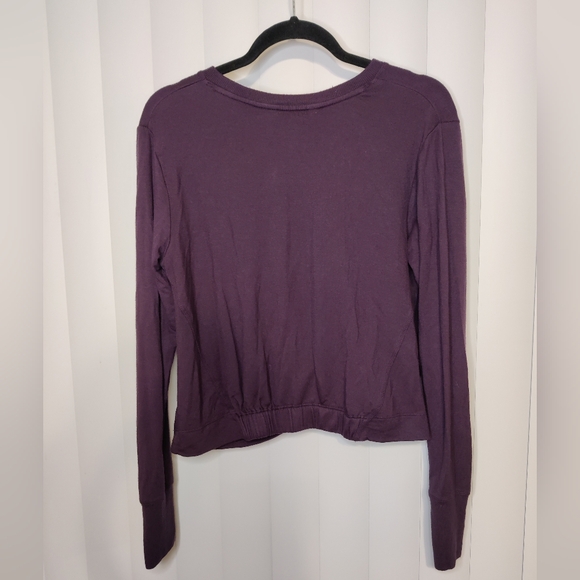 Athleta Purple long sleeve shirt size S - Picture 2 of 3